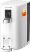 Waterdrop Heißwasserspender, Grau, K19-H Auftisch Osmoseanlage, UV LED