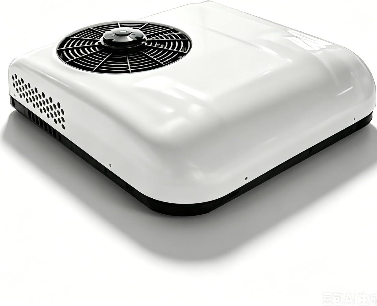 12 V/24 V Mobiles Klimagerät, 12 V, 24 V, Weiß, RV Dachklimaanlage mit Inverter-Technologie, Ultra-Low-Energy, nicht kanalisierte AC-Einheit