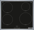 Bosch Kochfeld, 60 cm, Schwarz, PIE645BB5E Induktions Serie 4, autarkes Glaskeramik- breit, TouchSelect, PowerBoost
