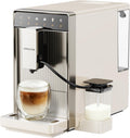 dreame Kaffeevollautomat, Schwarz/Silber, Ecceluxe Slim Espresso-Vollautomat Kompakte Größe, Geschmack der Meisterklasse. Vollautomatische