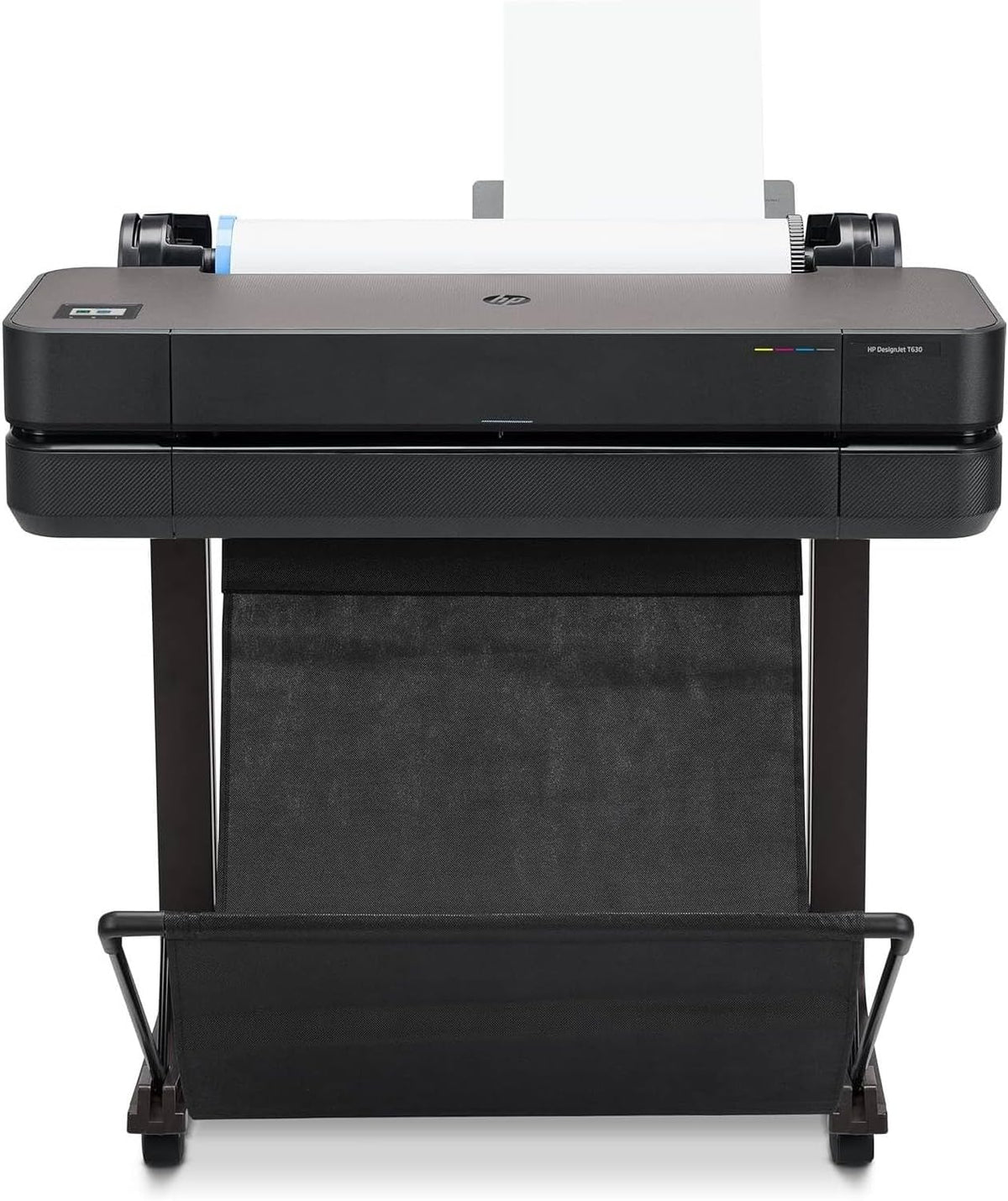 HP Plotter, 24 Zoll, 61 cm, Schwarz, DesignJet T630 ( 5HB09D), Großformatdrucker, Standard A4-A1, 76 A1-Drucke/Stunde