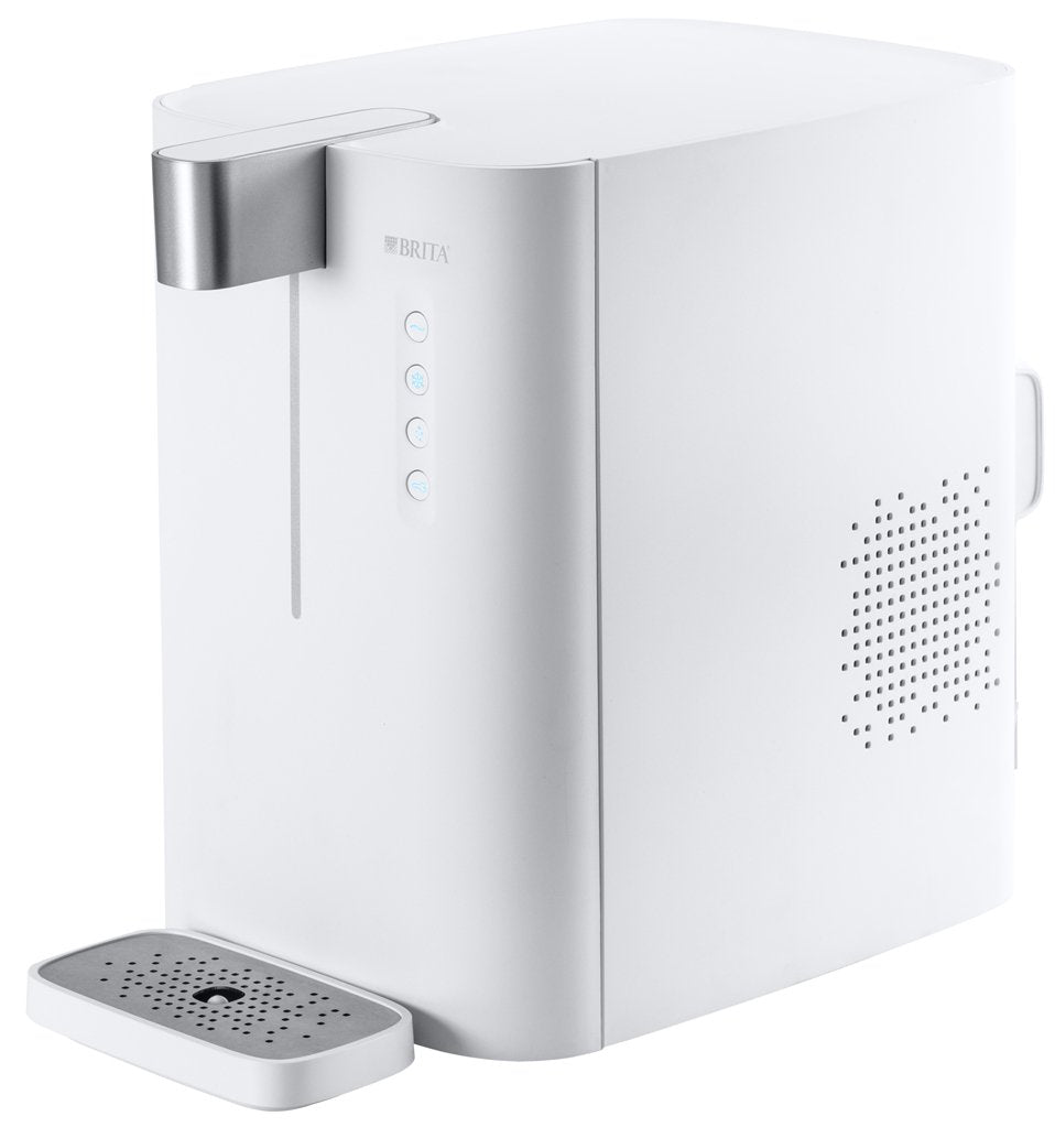 BRITA Wasserfilterkartuschen, Schwarz, Wasserspender yource pro top inkl. 1 x yource CO2-Zylinder