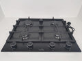 Gasline Gasherd, Schwarz, Einbau Gaskochfeld, 4 flammig, GAG60INB Matt, Sabaf-Brenner, Erdgas/Propangas, Elektrische 1-Handzündung