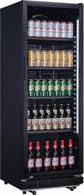 Getränkekühlschrank, 360 L, Weiß, mit Glastür