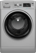 Whirlpool Waschmaschine, 59,5 cm, 60,5 cm, 85,0 cm, 11 kg, Silber/Schwarz, FFB 116 Silver IT -, freistehend, Frontlader