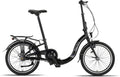 PACTO Fahrrad, 20 Zoll, 16KG, Mehrfarbig, Seven N7 Klapprad mit Schnelles Faltsystem (10 Sek), Aluminiumrahmen