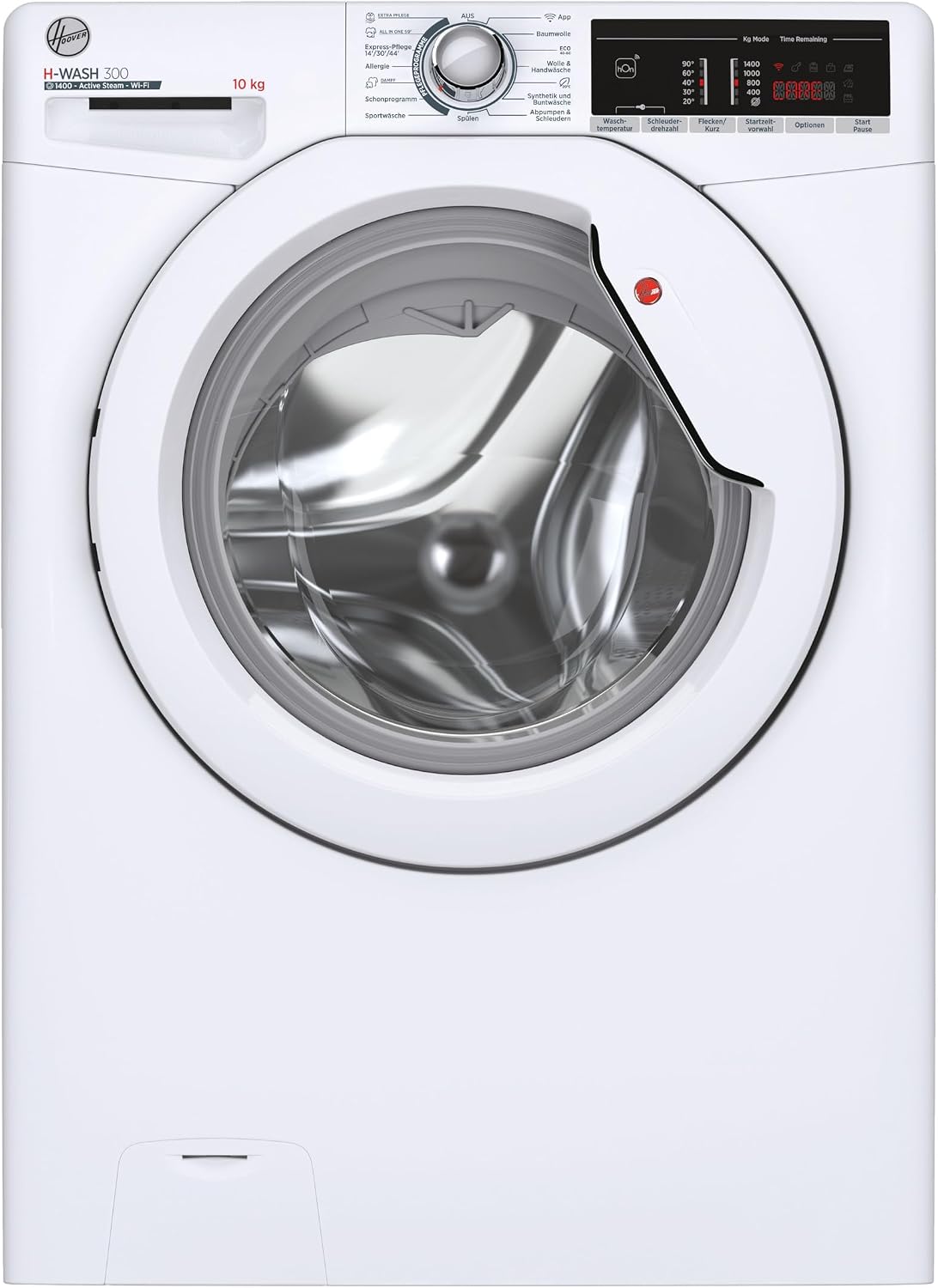 Hoover Waschmaschine, 10 kg, Weiß, Frontlader H3WOSQ4105TA4-84