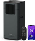 Klarstein Mobiles Klimagerät, 32 m, Schwarz, Breeze Box 9K Klimaanlage, 9000 BTU, für Räume bis ², Smart App & Sprachsteuerung