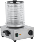 GastroHero Hot Dog-Maschinen, 230 V, Grau, Wurstwärmer, Hotdog Maker, Edelstahl WWHD-ECO1